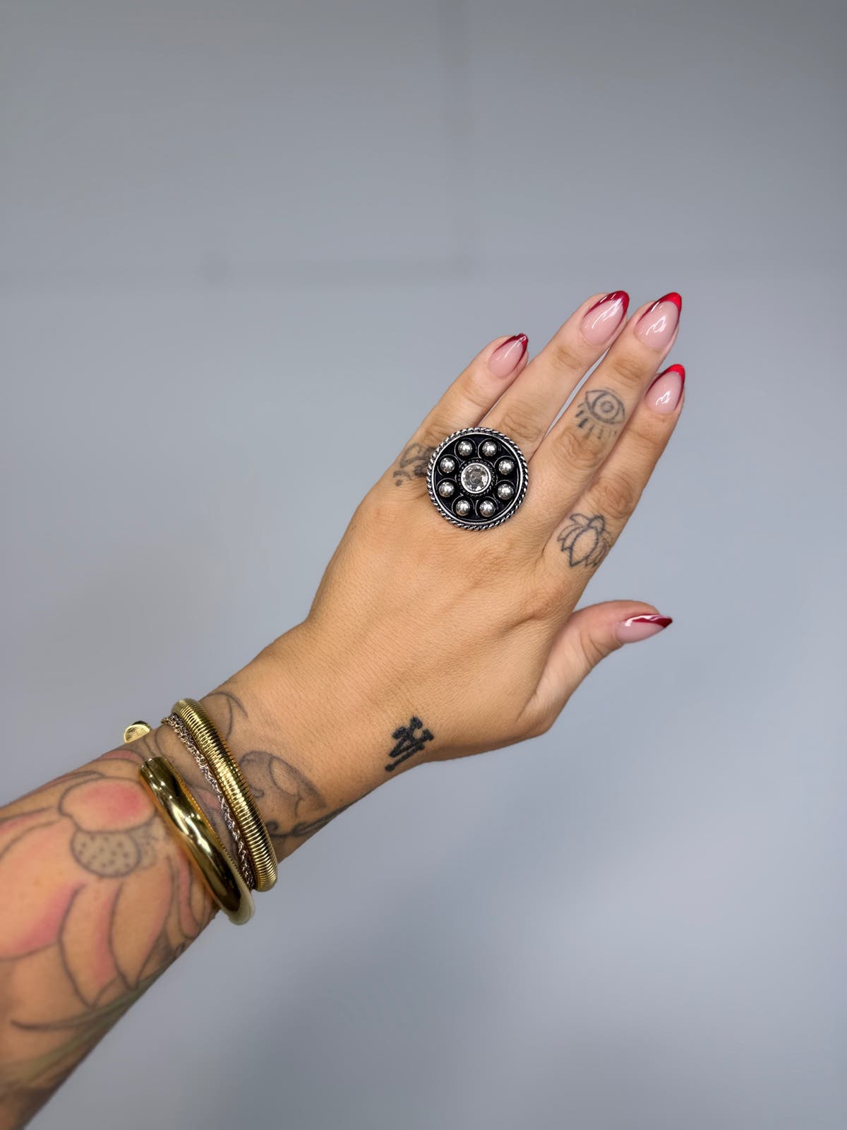 Longhorn Lane Crystal Ring
