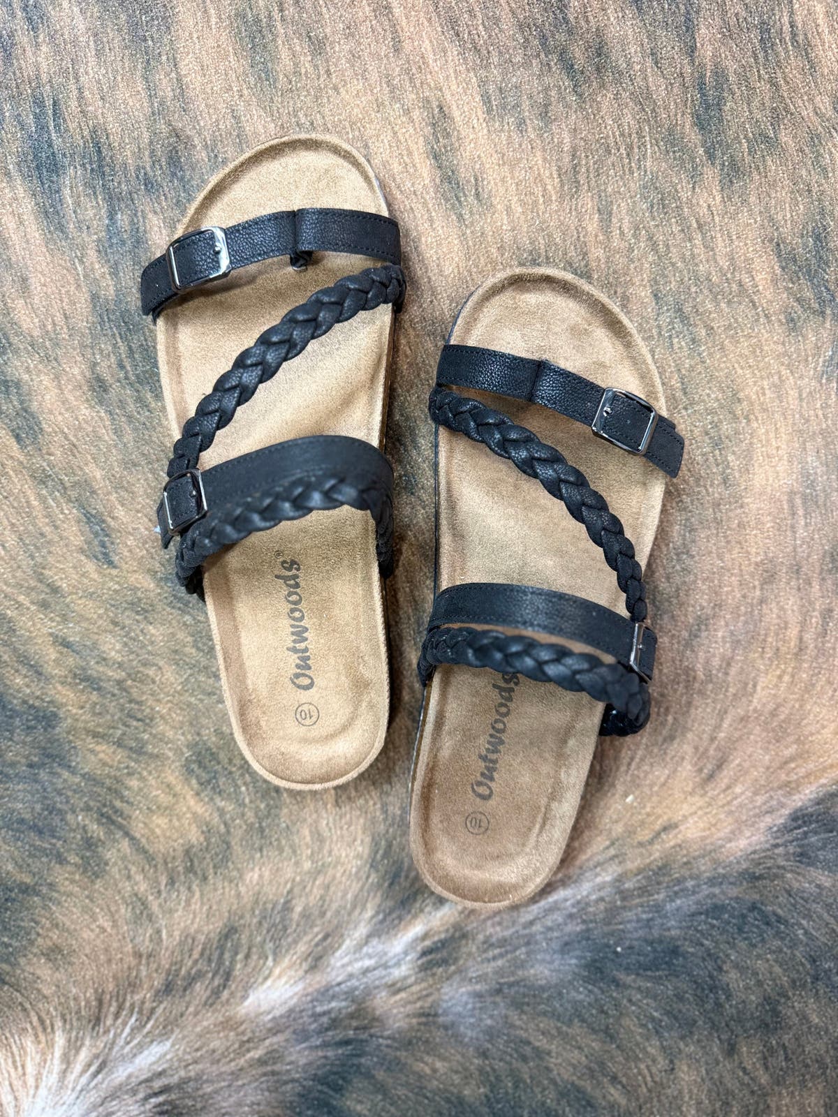 Outwoods Sandals - BLACK