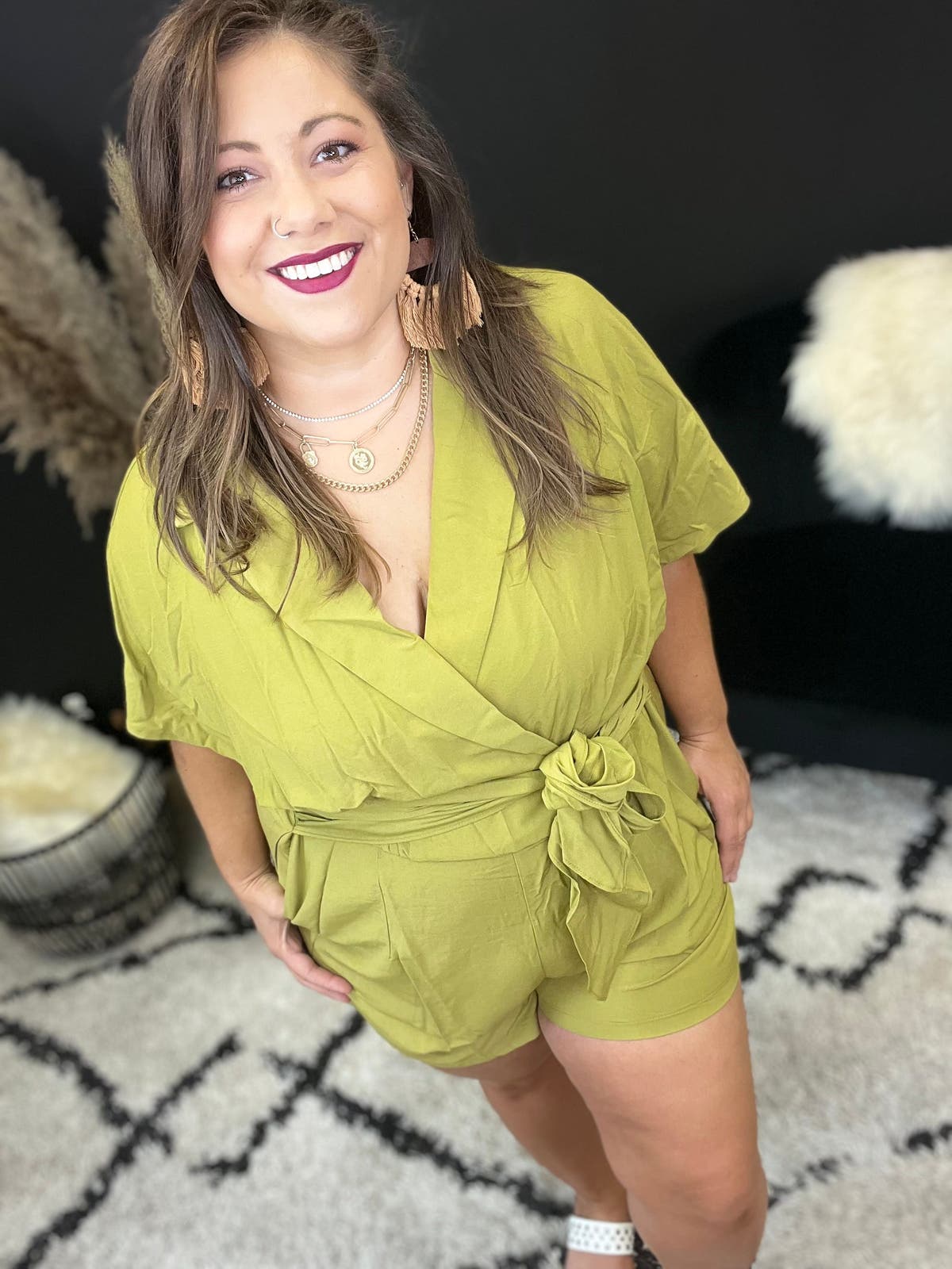 SALE* Robyn Romper-PLUS SIZE ONLY *Final Sale*