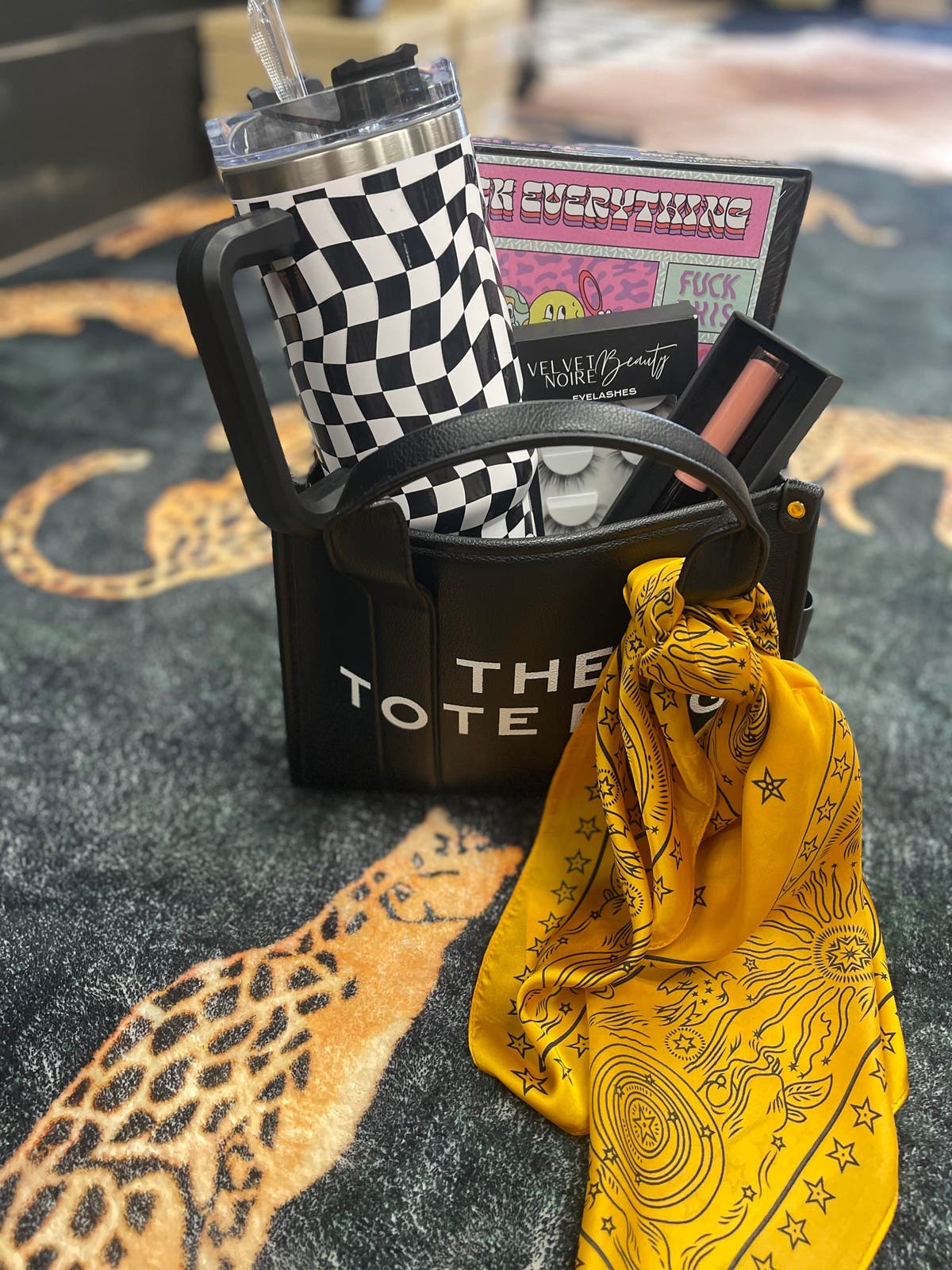 Black Tote Easter Basket