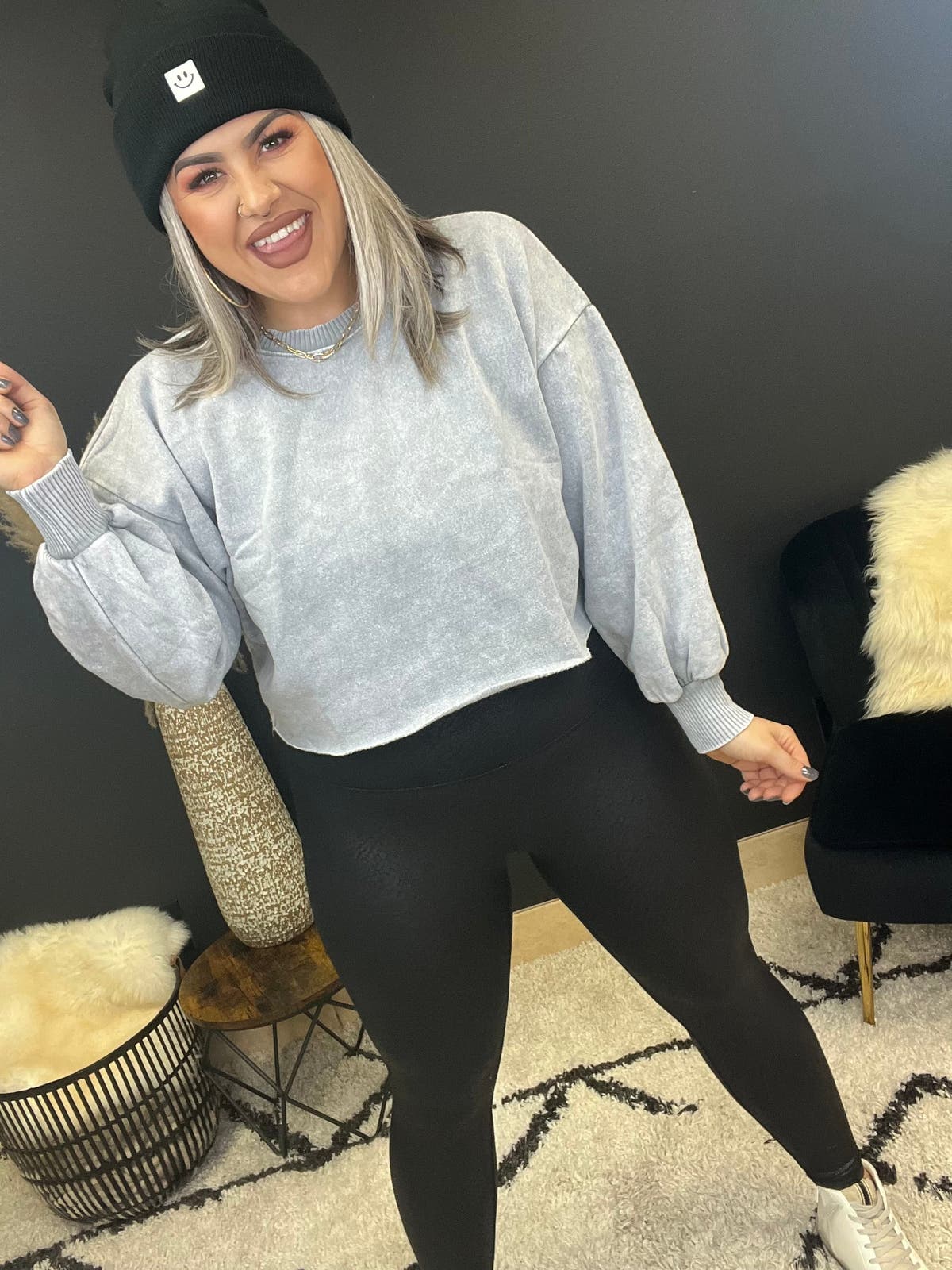 Snake Skin Leggings-PLUS SIZE ONLY