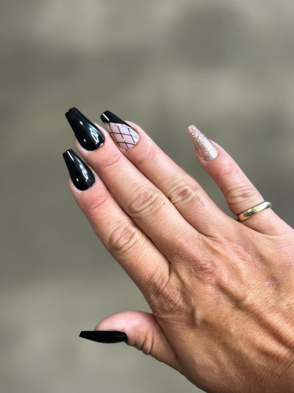 Dark Habits Nails