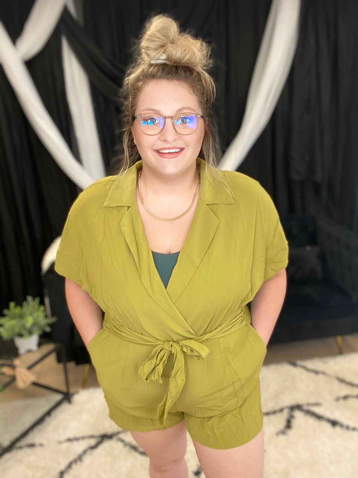 SALE* Robyn Romper-PLUS SIZE ONLY *Final Sale*
