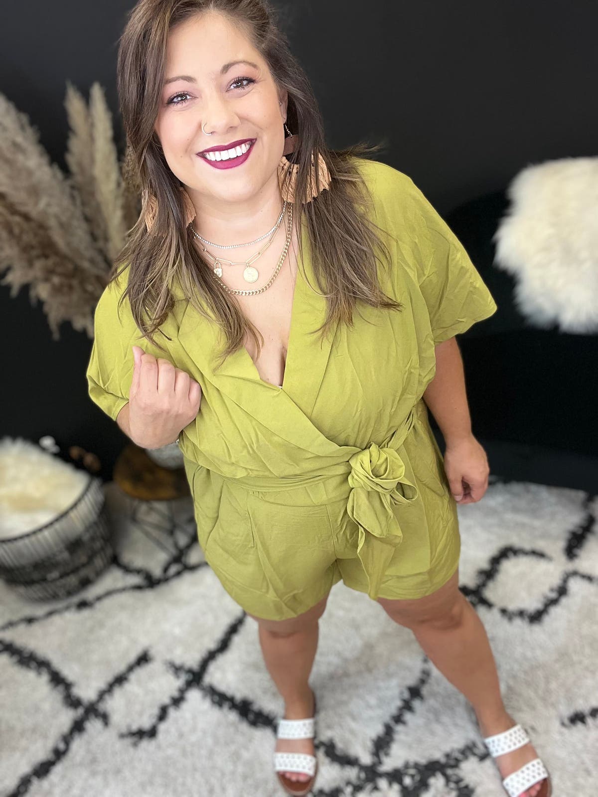 SALE* Robyn Romper-PLUS SIZE ONLY *Final Sale*