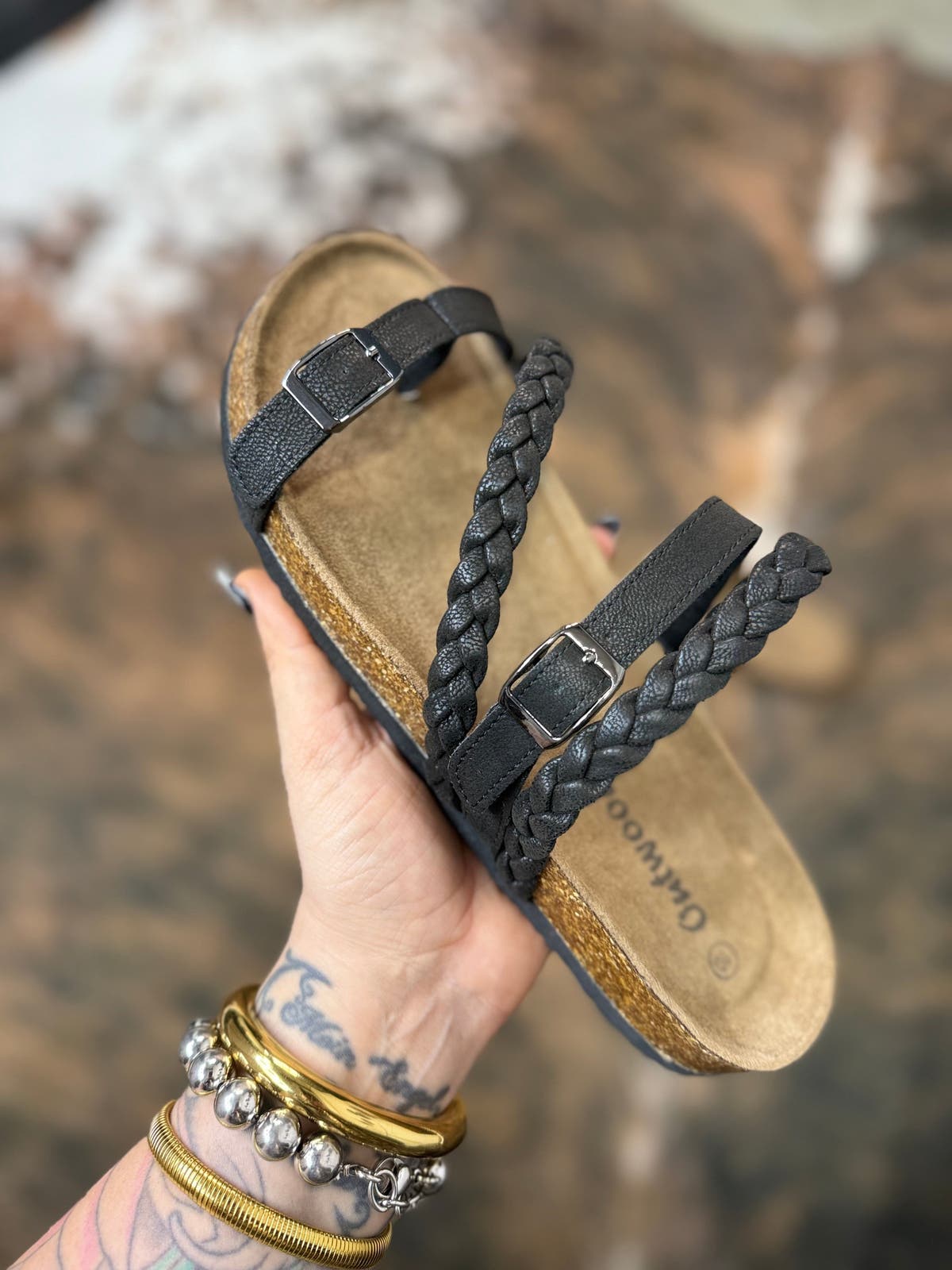 Outwoods Sandals - BLACK