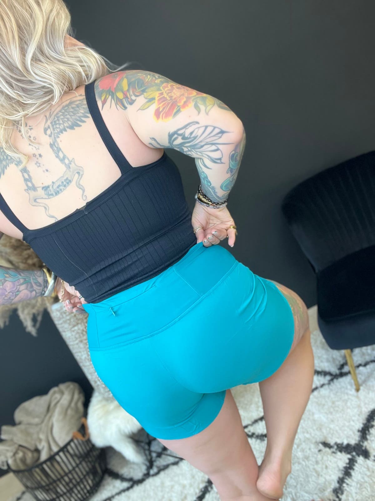 High Waist Running Shorts