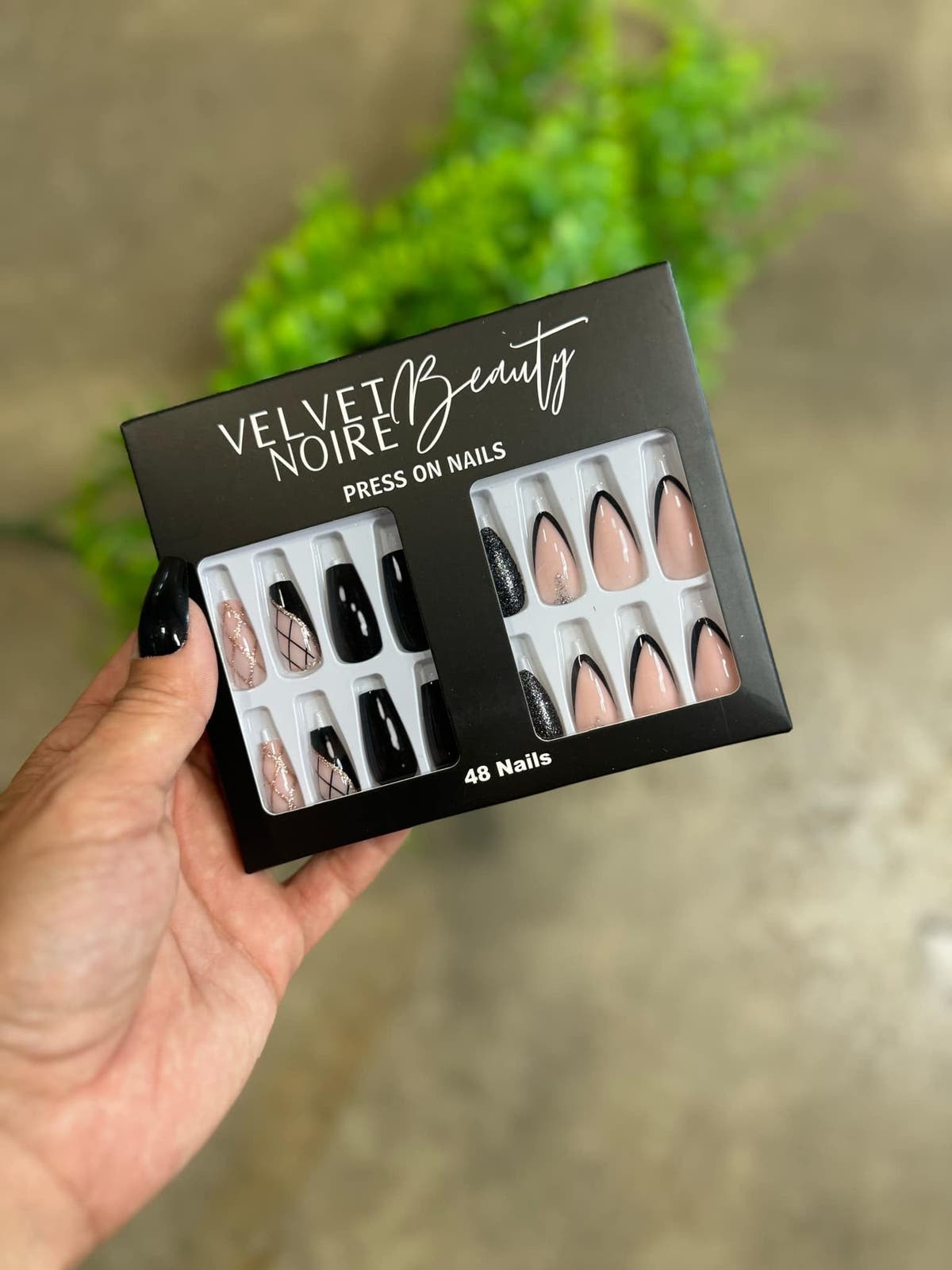 Dark Habits Nails