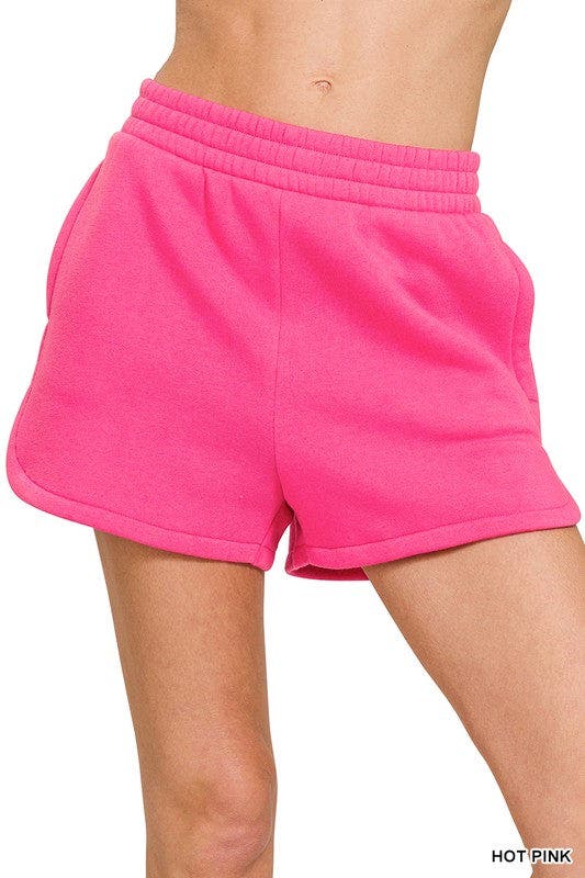 Dolphin Shorts - HOT PINK
