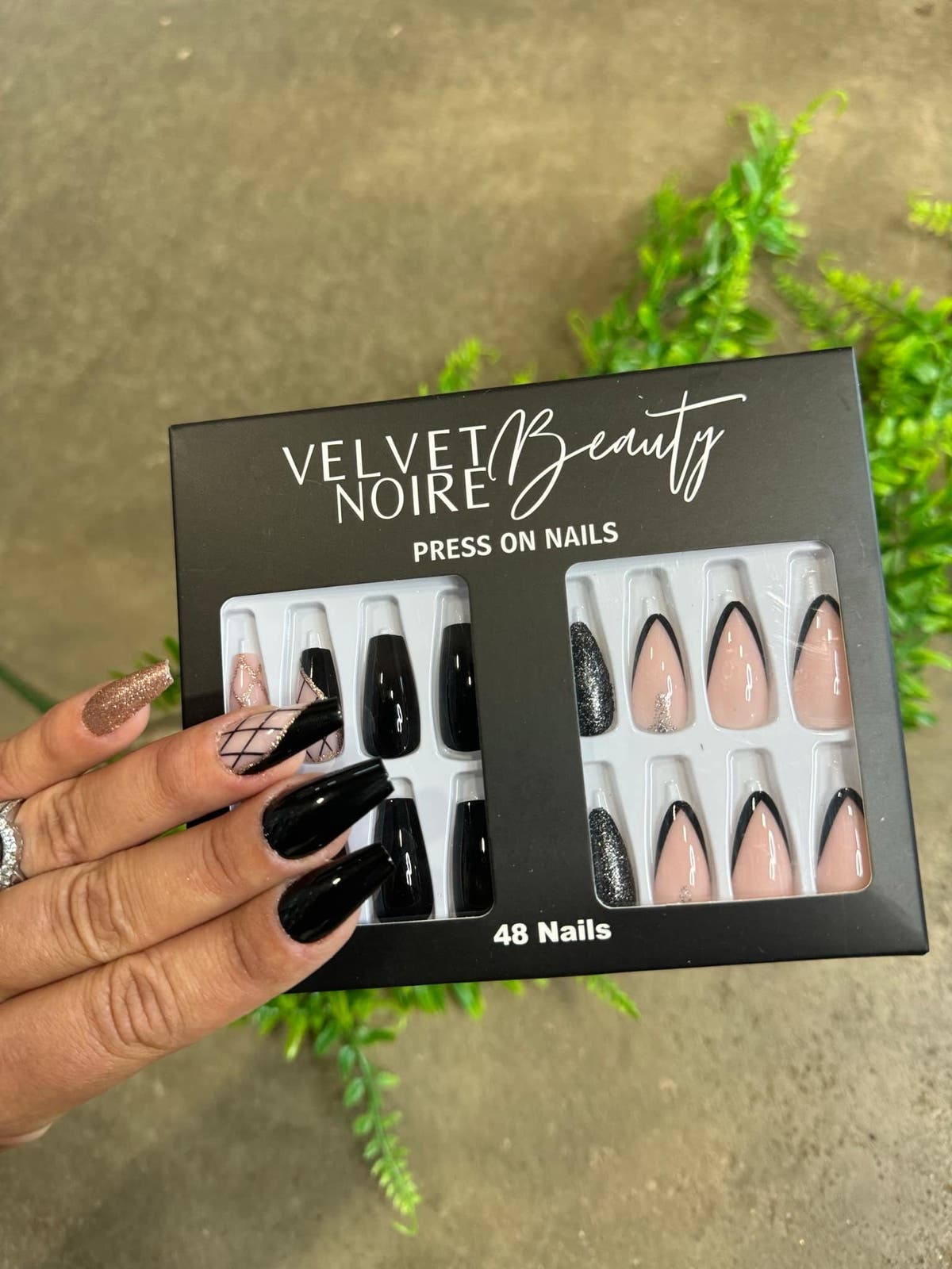 Dark Habits Nails