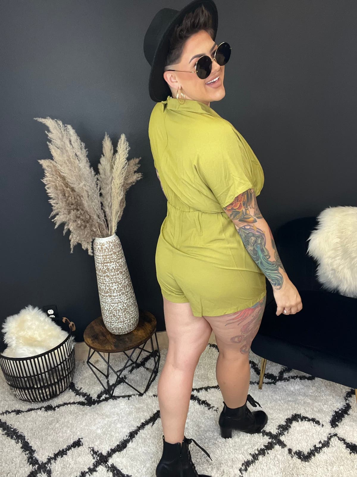 SALE* Robyn Romper-PLUS SIZE ONLY *Final Sale*