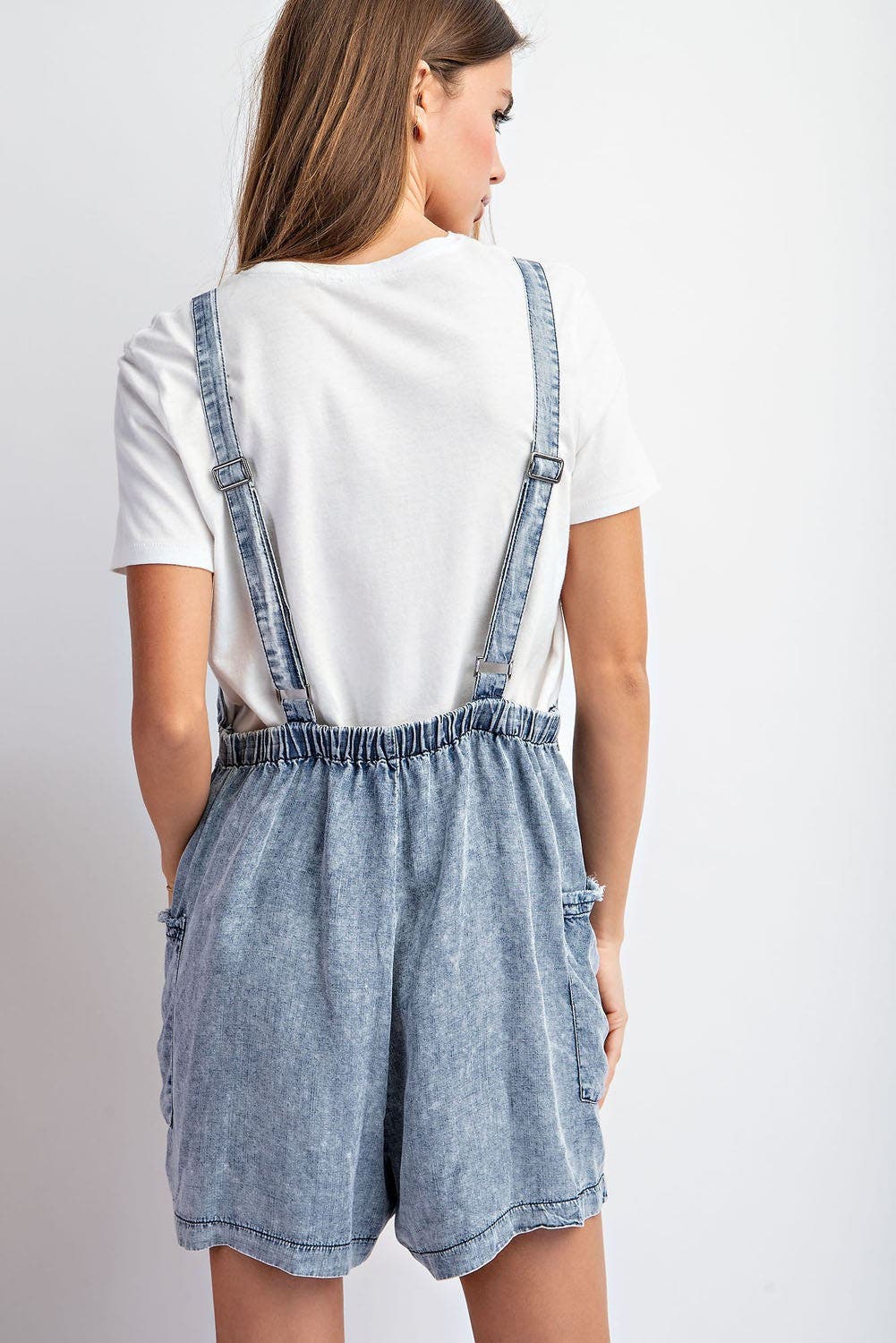SALE* Rowan Acid Washed Romper *Final Sale*