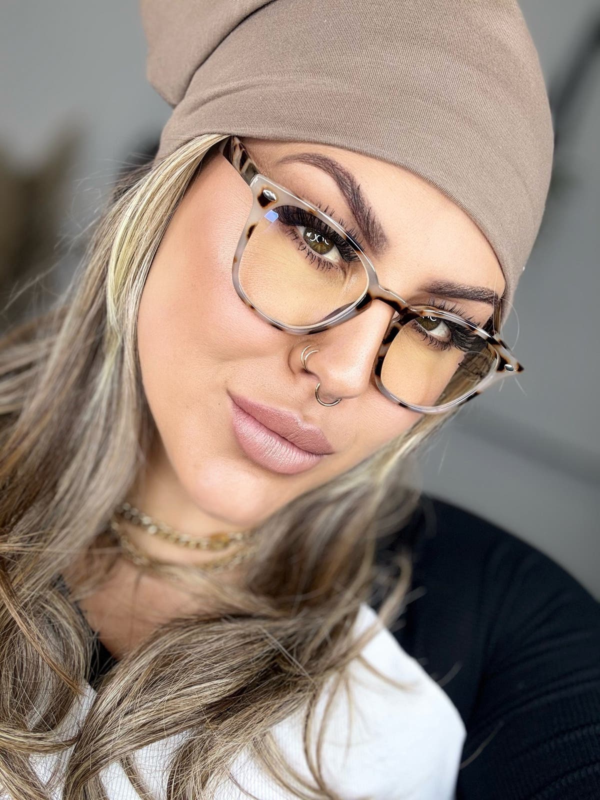 SALE* Daniela Blue Light Glasses - LIGHT TORTOISE