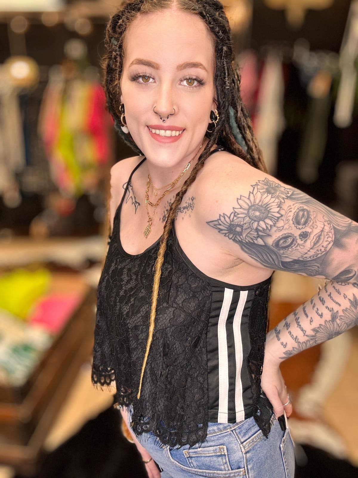 Sheer Lace Cami