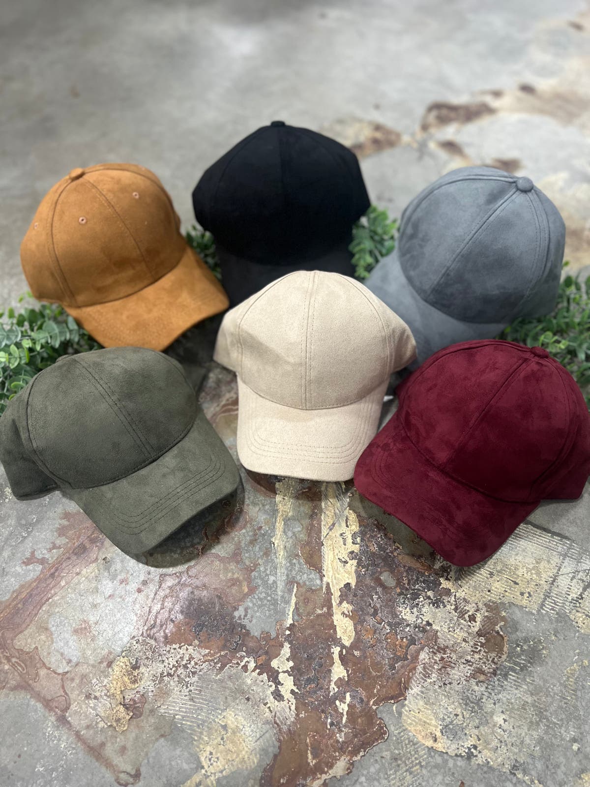 Suede Baseball Cap