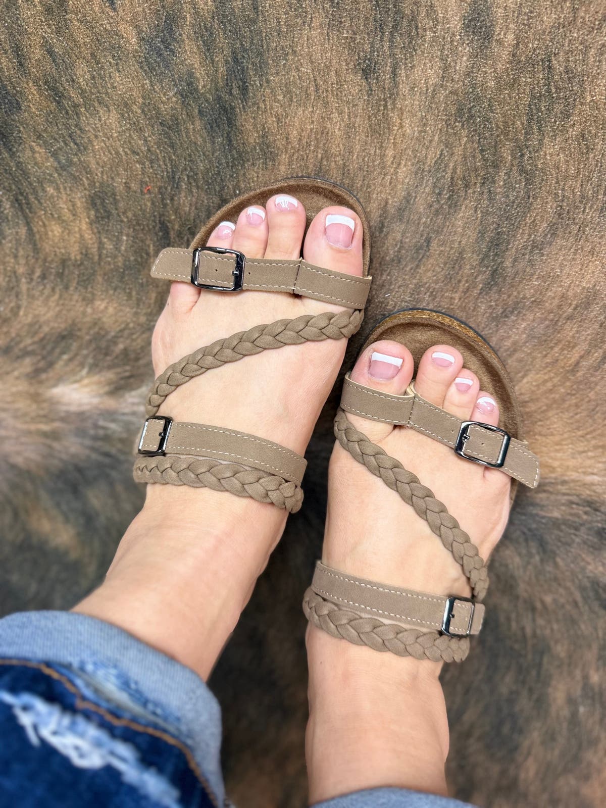 Outwoods Sandals - TAUPE