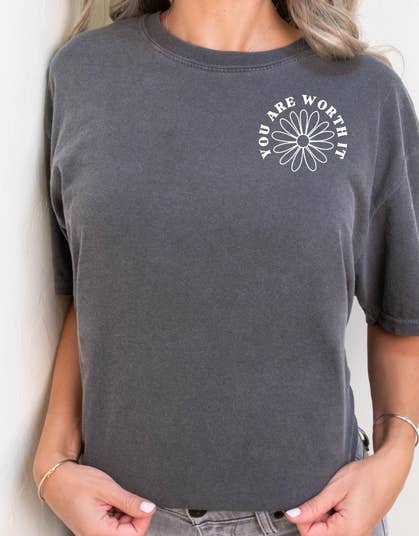 Give Yourself Time To Grow Graphic Top