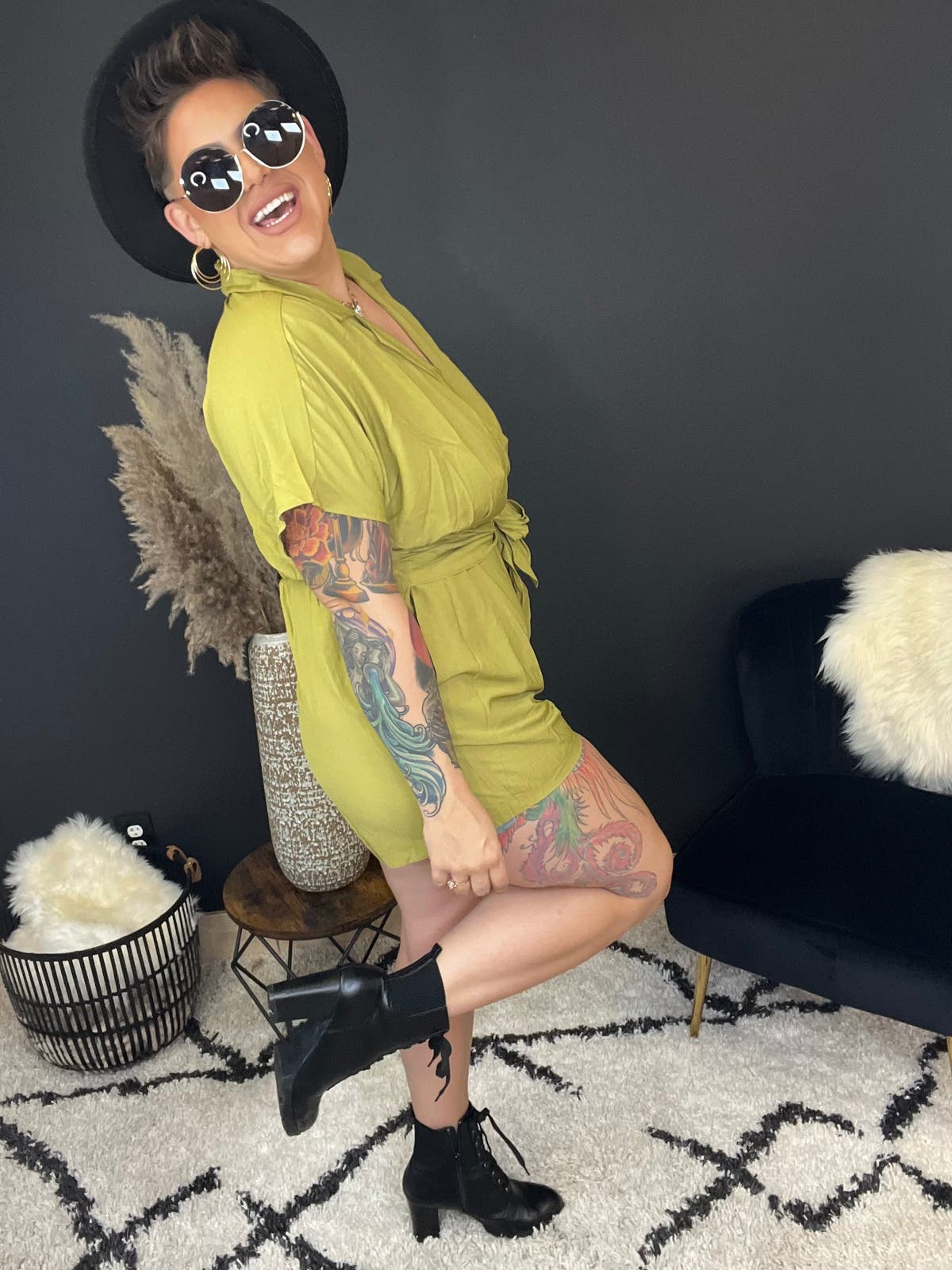 SALE* Robyn Romper-PLUS SIZE ONLY *Final Sale*