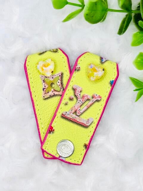 Authentic, Upcycled LV Monogram Pink & Blue | Watch Me Creations display picture 2