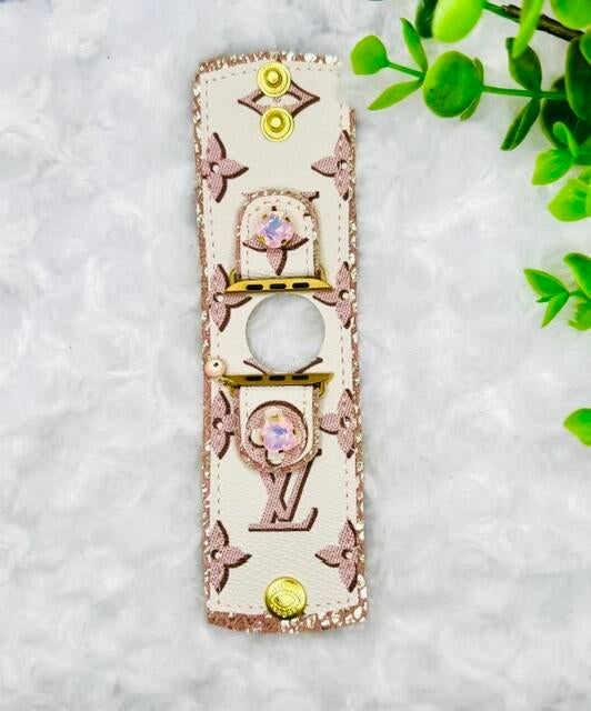 Authentic, Upcycled LV Monogram Pink & Blue | Watch Me Creations