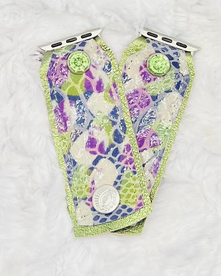 Authentic Upcycled Tory Burch Python | Watch Me Creations display picture 1